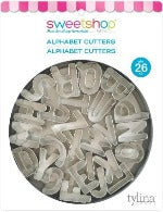 Tool Sweetshop Baking Mini Alphabet Fondant Cutters 26 Piece