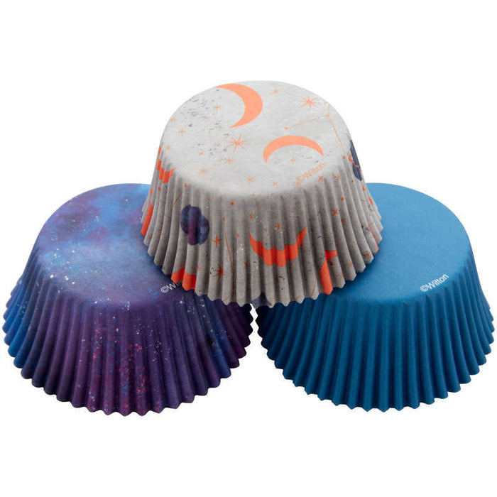Wilton Outer Space and Galaxy Standard Cupcake Liners, 75-Count