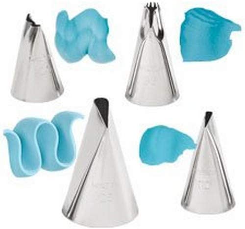 Wilton 4-Piece Ruffles icing Tip Set — Cake and Candy Supply