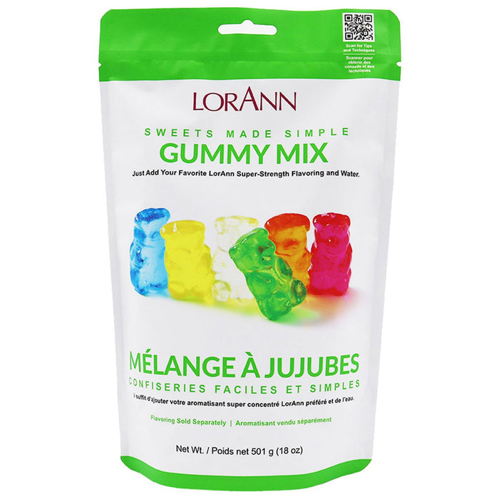 LorAnn Gummy Candy Mix for fruity and eye-catching gummy candies