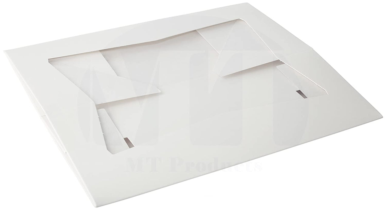 9 x 4 x 3.5" White Bakery Boxes with Window Pastry Boxes for Cakes, Cookies and Desserts