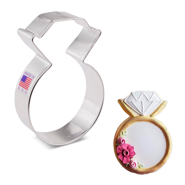 Ann Clark Diamond Wedding Ring Cookie Cutter