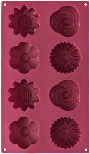 Wilton Mini Silicone Heart Mold, 6-Cavity Mold for Heart Shaped Cookies and  Candy 