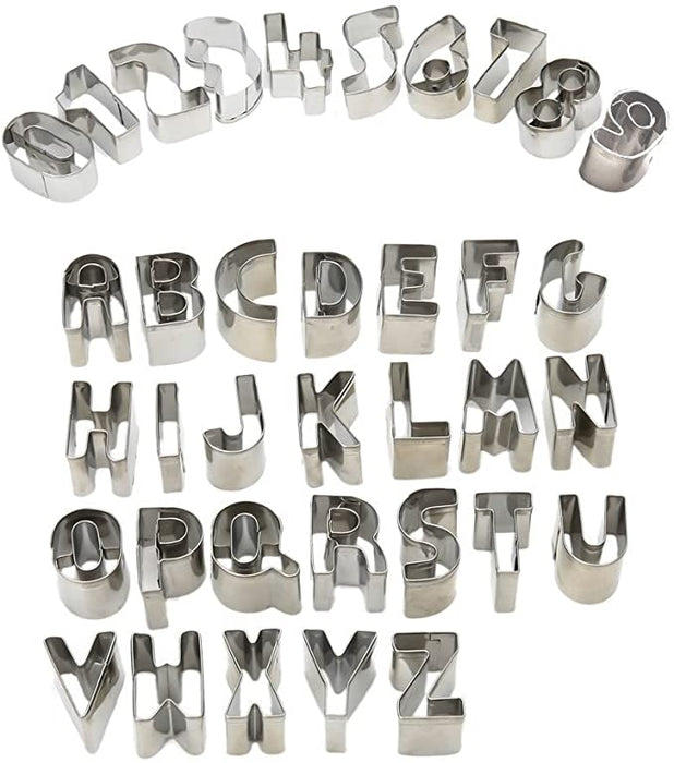 Tool Sweetshop Baking Mini Alphabet Fondant Cutters 26 Piece