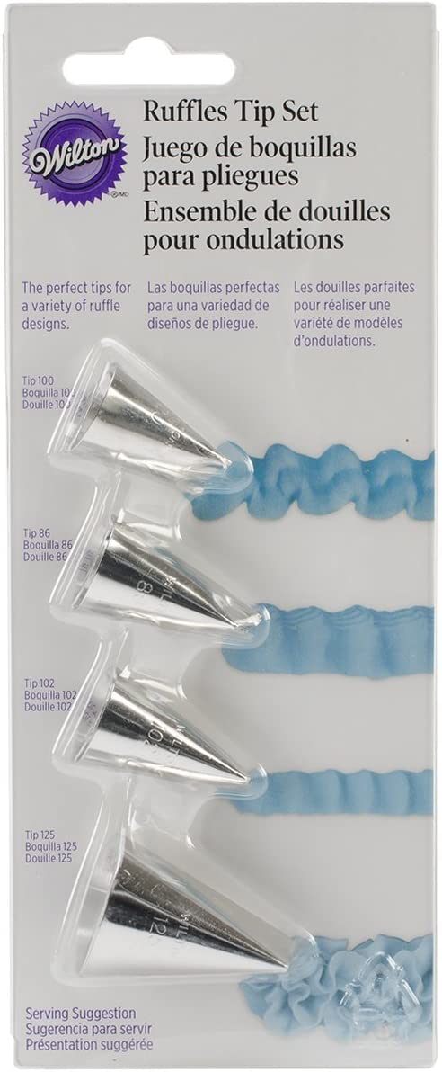 Ruffle Piping Tips Wilton Ribbon Tip Wilton Petal Tip #59S