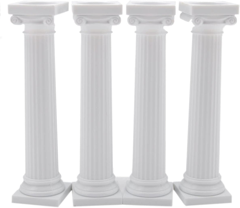 Wilton 4-Pack Grecian Pillars for Cakes, 5-Inch