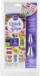 Wilton Quick Tips Reference Guide for Decorating with Piping Tips, 4-Piece