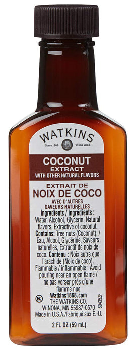 Watkins Coconut Extract with Other Natural Flavors, 2 oz.
