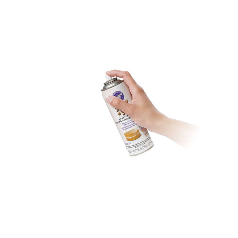 Wilton SprayNSeal Crumb Easy Coat Spray for Cakes, 6 oz. — Cake and