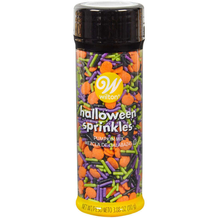 Wilton Halloween Pumpkin Sprinkles Mix, 3.88 oz.