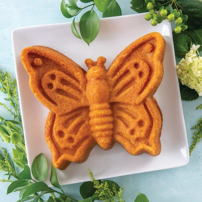 Nordic Ware Butterfly Cake Pan Platinum