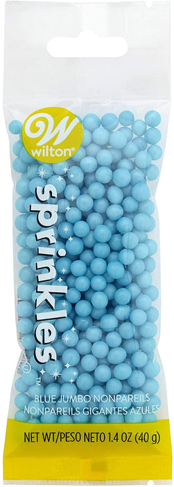 Wilton jumbo Nonpareils Blue pouch