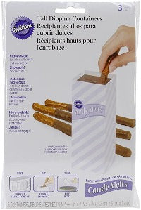 Wilton Tall Dipping Disposable Containers for Candy — Cake and Candy Supply