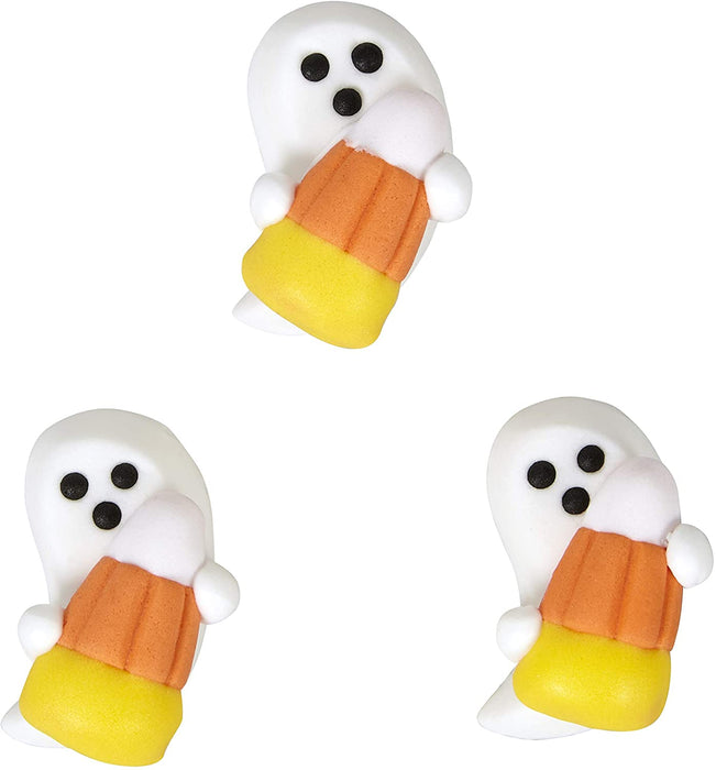 Wilton Halloween Royal Icing Decorating candy, Ghost with Candy Corn