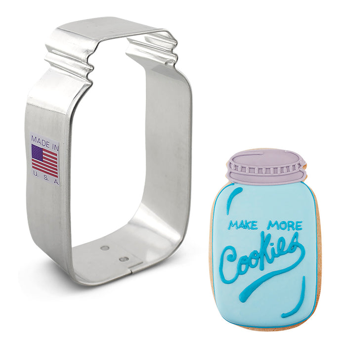 Ann Clark Mason Jar Cookie Cutter, Small