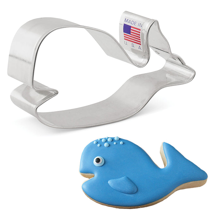 Ann Clark Cute Whale Cookie Cutter