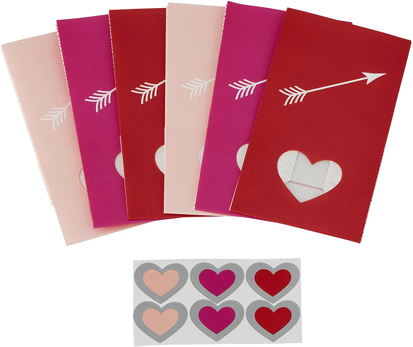 Wilton Mini Valentine's Day Gift Stand Up Bags with Stickers
