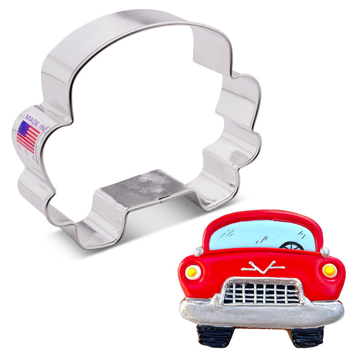 Ann Clark Front Facing Car Cookie Cutter, 3.75"