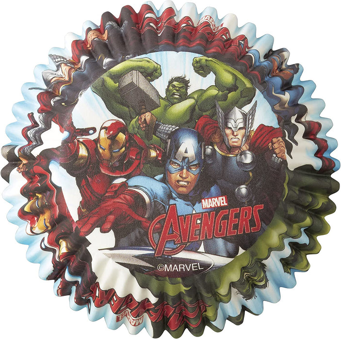 Wilton Marvel Avengers Cupcake Liners, 50-Count