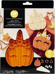 Wilton Halloween Pumpkin Unicorn Stamp Kit