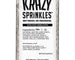 Krazy Sprinkles White Pearl Rods Sprinkles by Bakell
