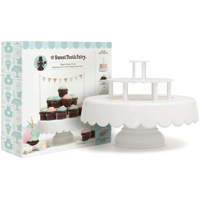Sweet Tooth Fairy Cake Stand White