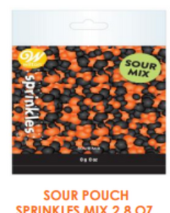 Wilton Halloween sugars Sprinkles Sour ball Mix 2.8oz — Cake and Candy