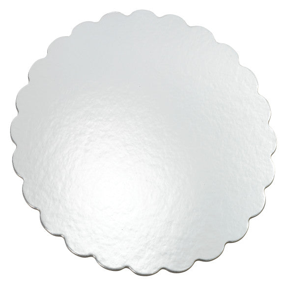 Wilton Silver 12-Inch Round Cake Platters, 8-Count