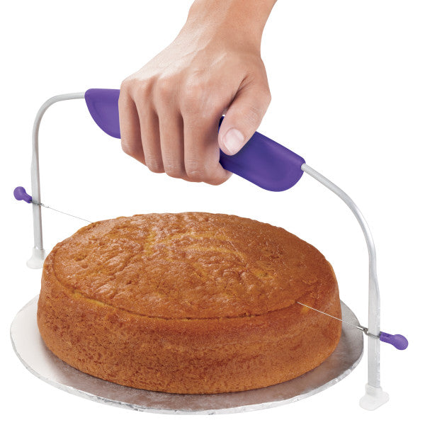 Wilton Adjustable Cake Leveler for Leveling, 12 x 6.25-Inch