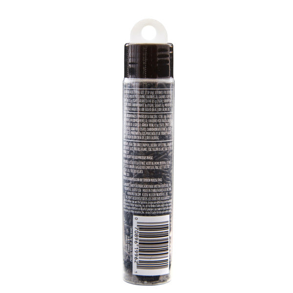 Wilton Black Jimmies Sprinkle Tube for Cake and Cookie Decorating, 1.5 oz.
