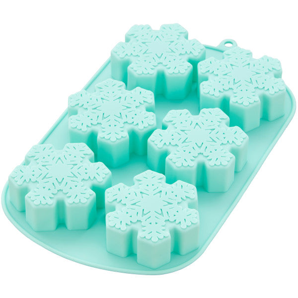 Christmas Silicone Baking Molds  6-Cavity Reusable Ice Candy Tray