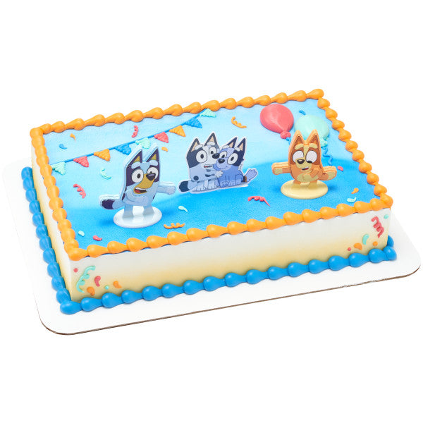 Bluey Dance Mode Set Cake Decorating Kit Topper