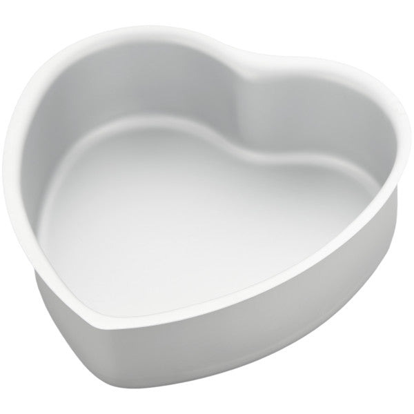Wilton Decorator Preferred 8 x 2 Aluminum Heart-Shaped Cake Pan