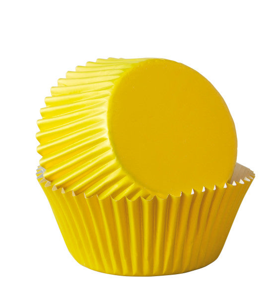 Wilton Yellow Foil Cupcake Liners, 24-Count