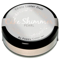 Cake Shimmer By Poppy Paints Edible Luster Dust - 3 Grams (Select Your Color)