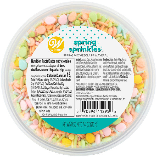 Wilton Spring Sprinkles Mix, 7.41 oz.