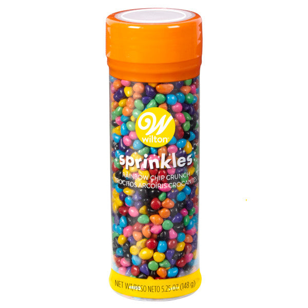Wilton Rainbow Chip Crunch Sprinkles, 5.25 oz.