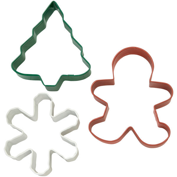 Wilton Christmas Shapes Metal Cookie Cutter Set, 18-Piece 
