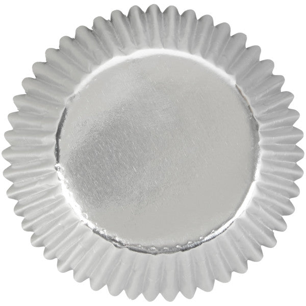 Wilton Silver Foil Cupcake Liners, 24-Count