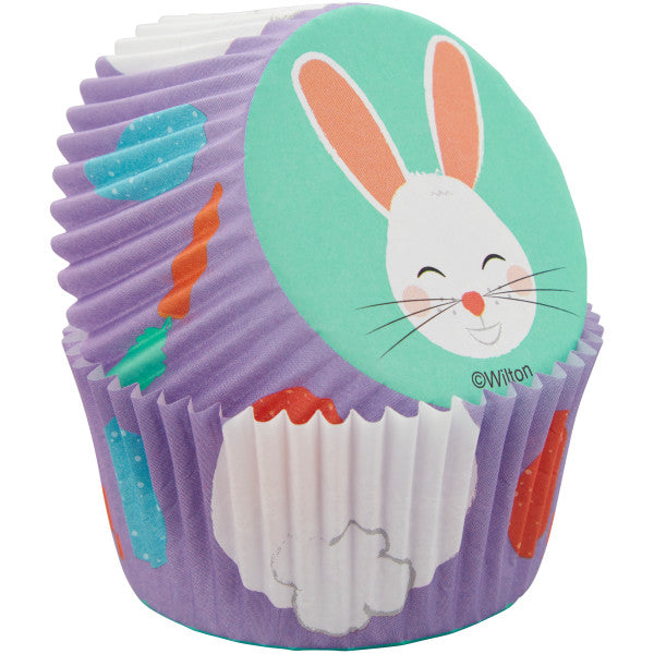 Wilton Easter Bunny and Carrot Cupcake Decorating Kit, 48-Piece Set
