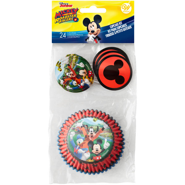 Wilton Mickey and the Roadster Racers Cupcake Decorating Kit, 24-Count