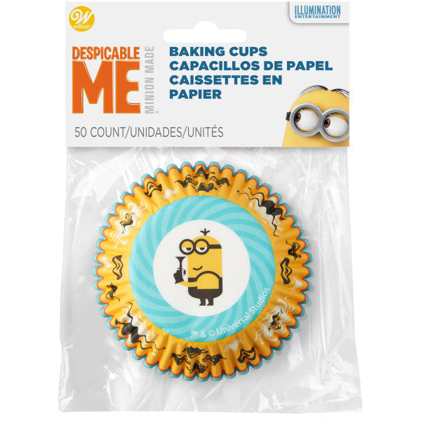 Wilton Despicable Me 3 Minions Cupcake Liners, 50-Count