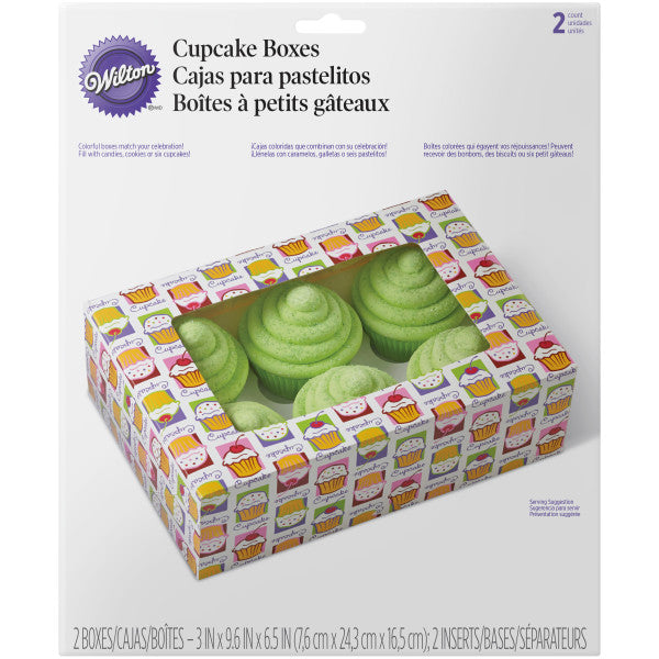 Wilton Cupcake Heaven Treat Boxes, 2-Count