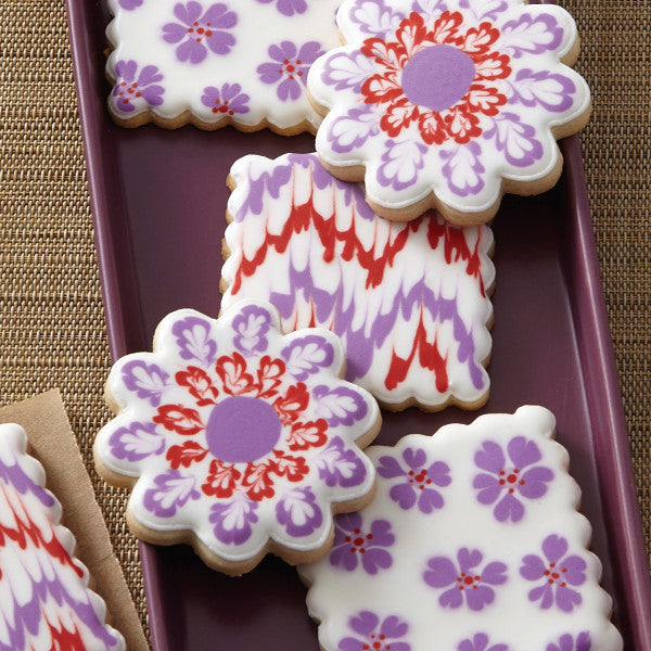 Wilton "I Taught Myself To Decorate Cookies" Cookie Decorating Book Set - How To Decorate Cookies