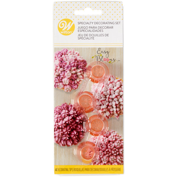 Wilton Easy Blooms Tip Set, 4Piece — Cake and Candy Supply