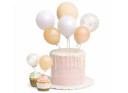Sweet Tooth Fairy Mini Balloon Cake Topper Kit - Gold