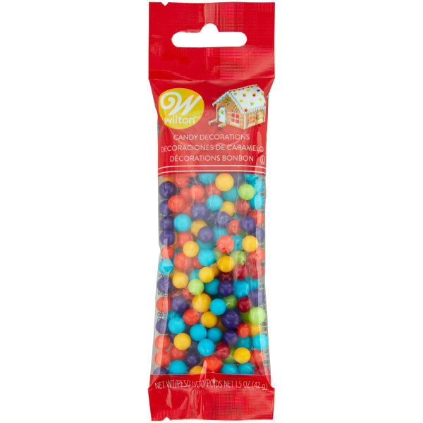 Wilton Rainbow Jawbreaker Candy Decorations, 1.5 oz.