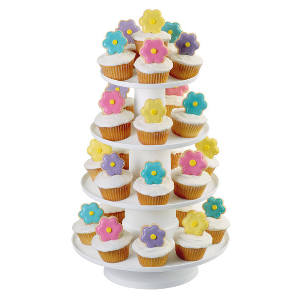 Wilton Stacked 4-Tier Cupcake and Dessert Tower