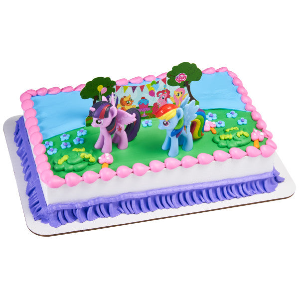 My Little Pony tiered birthday cake - The Baking Fairy My Little Pony tiered birthday cake - The Baking Fairy