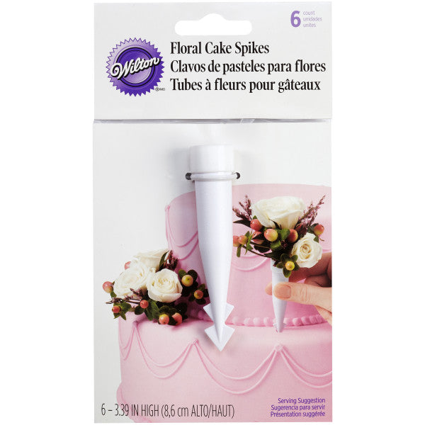 Wilton Floral Cake Spike Set, 6-Count